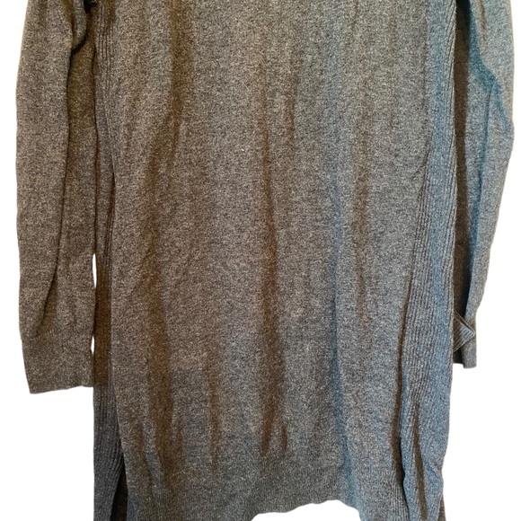 Matty M Gray Open Front Cardigan Sweater - Picture 7 of 12